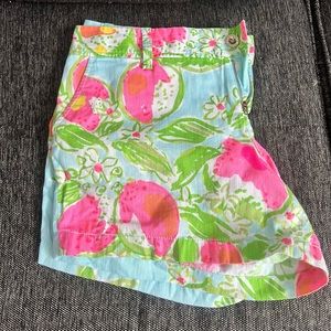 Lilly Pulitzer The Callahan Short Style 19280 100% Cotton Size 14